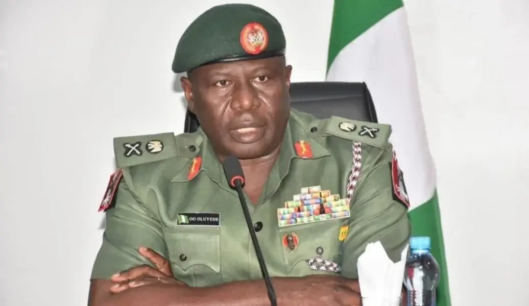 The president appointed Oluyede as acting Chief of Army Staff pending Lagbaja's return