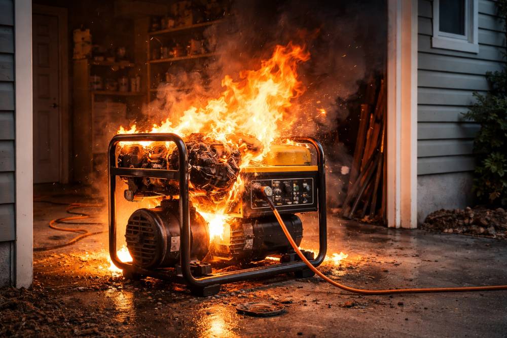 generator fire