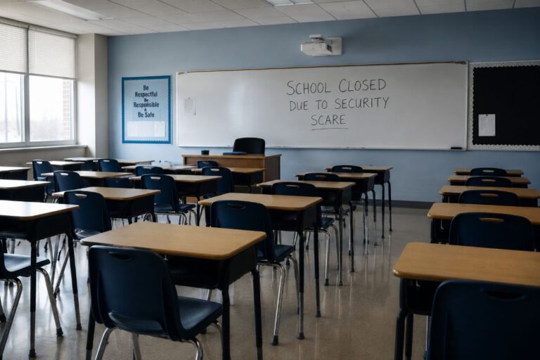 empty classroom