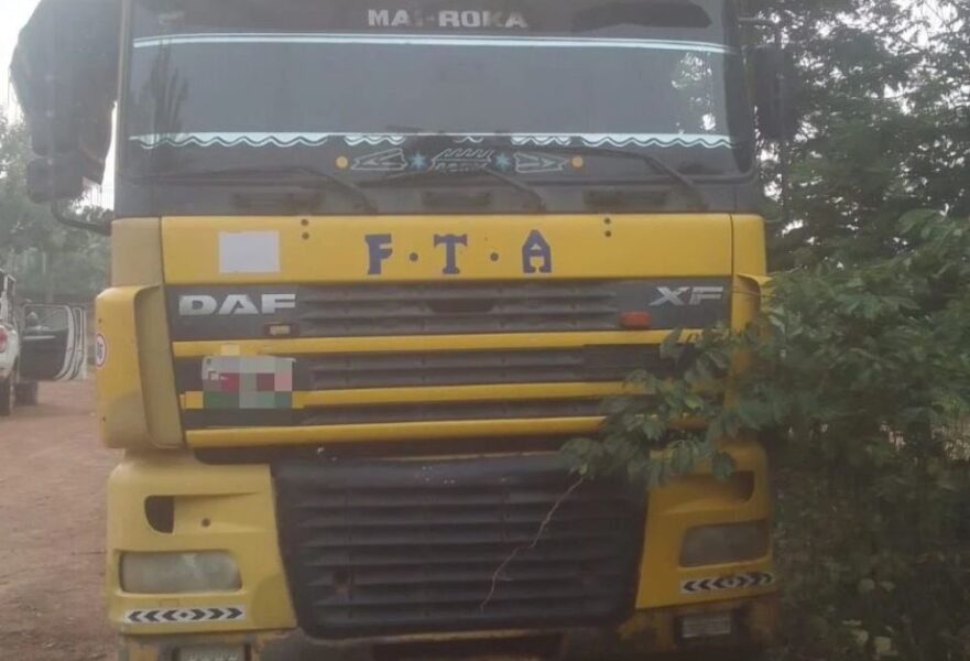 stolen truck