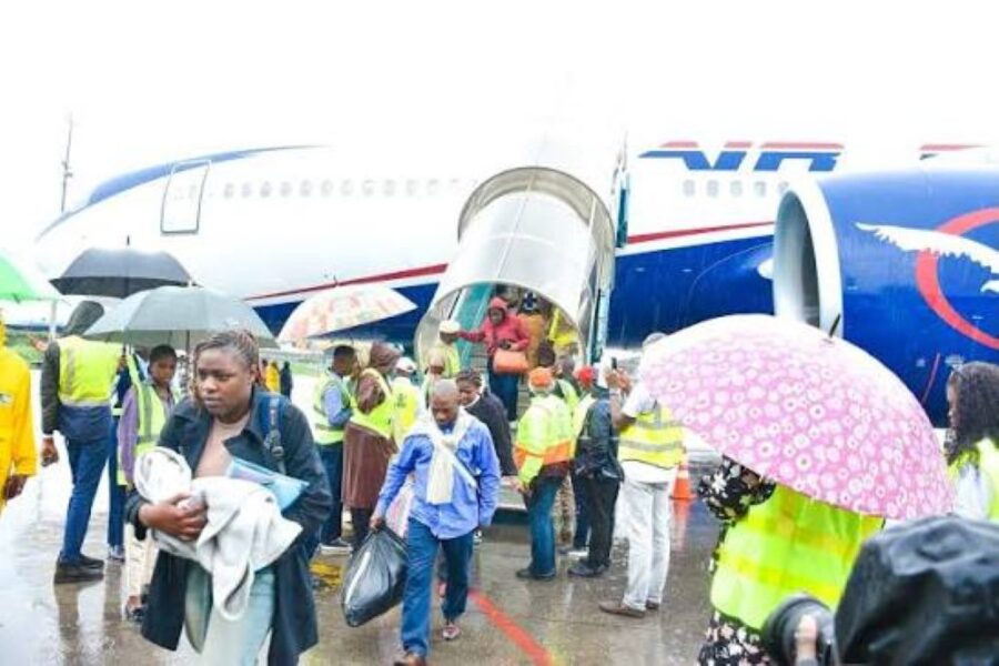 south africa returnees