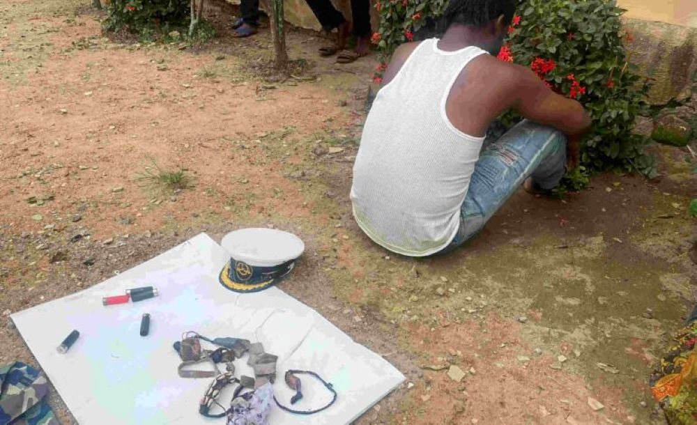 political thug arrested
