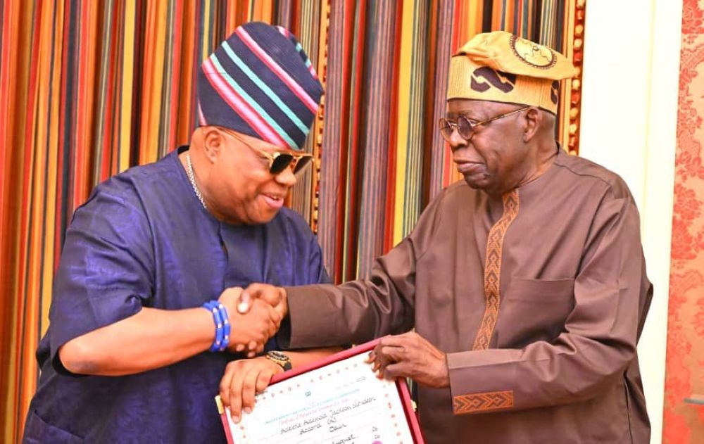adeleke and tinubu