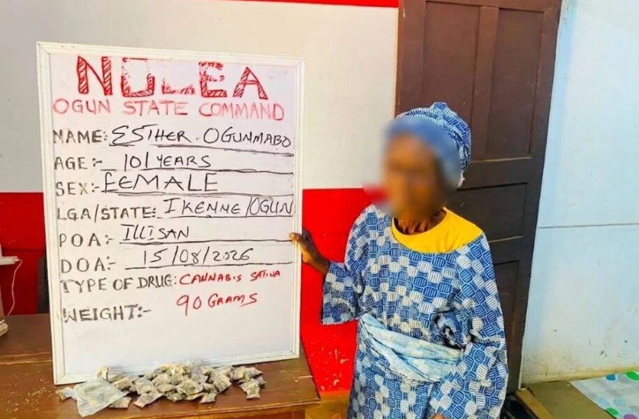 old woman drug trafficker