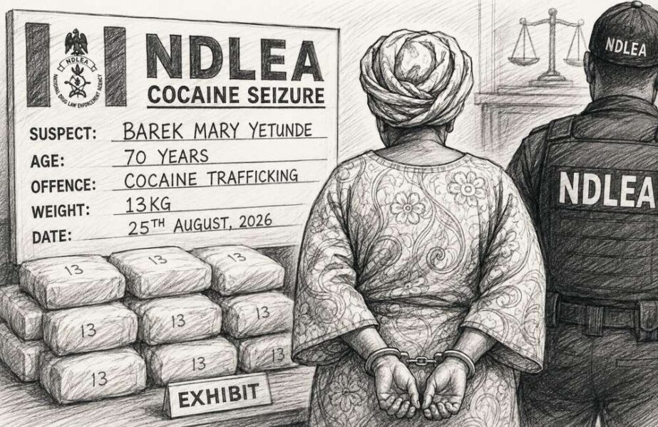70 year old arraigned for cocaine