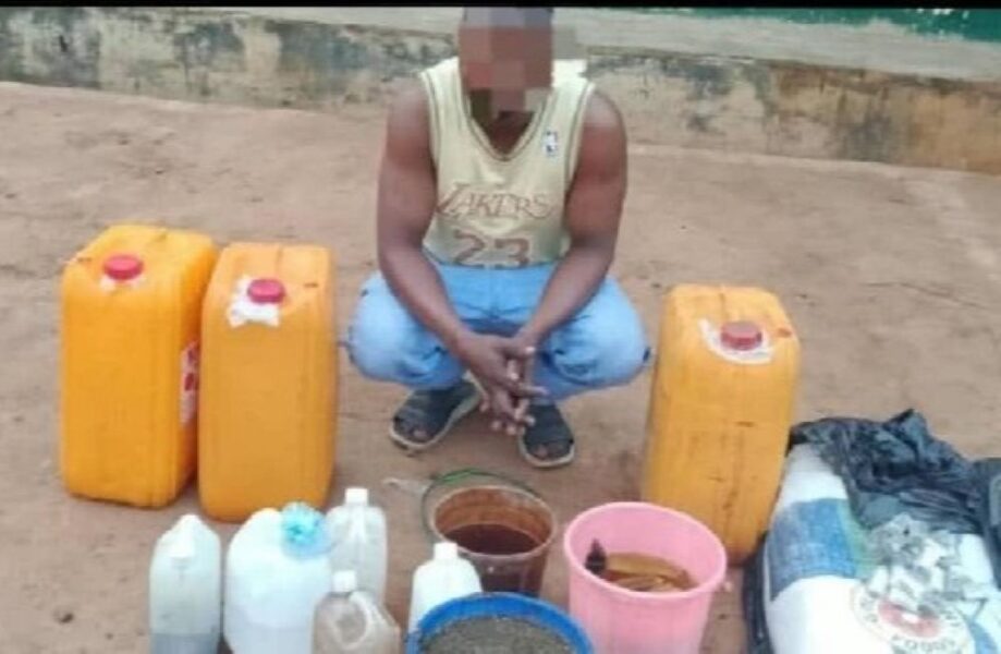 suspect in poisonous alcohol