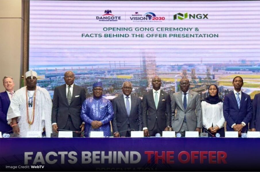 dangote ipo opening
