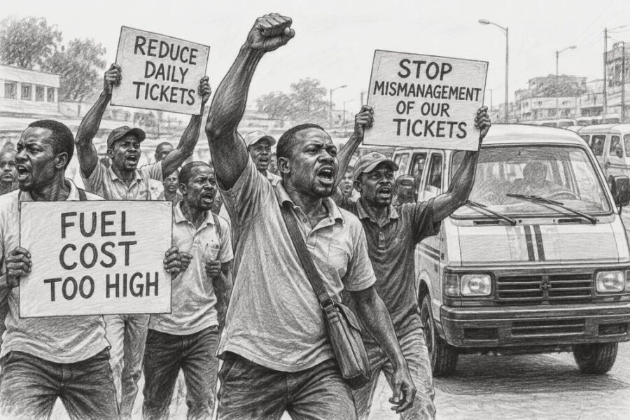 korope drivers protest