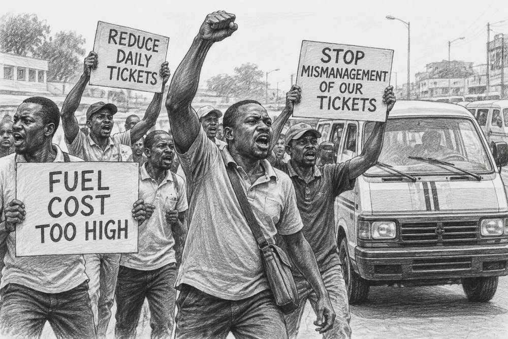 korope drivers protest