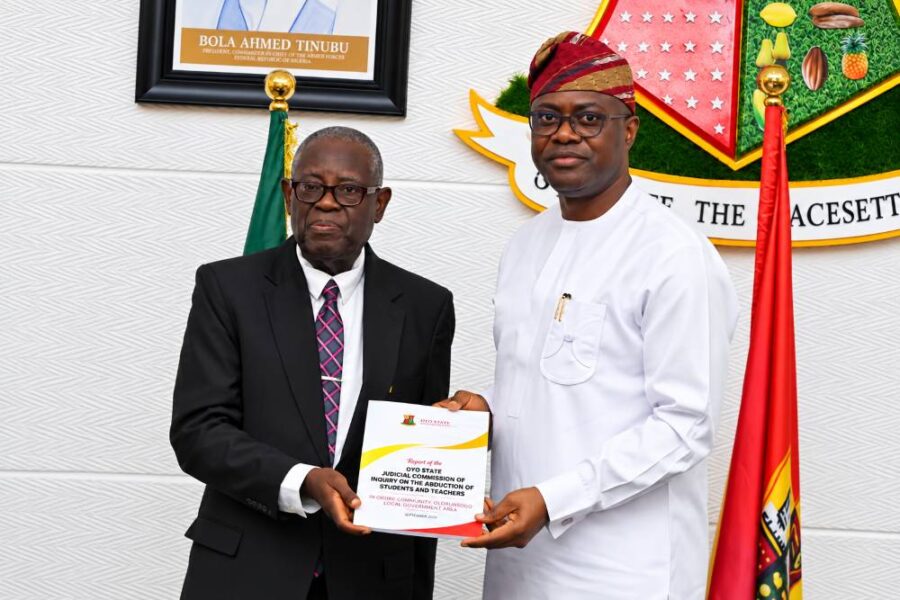 justice owoade and gov. makinde